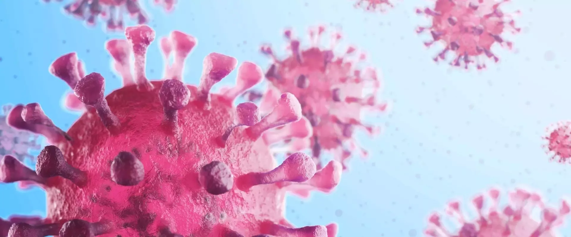 Bild mit Corona Virus