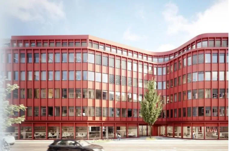 Unser Gebäude: the curve