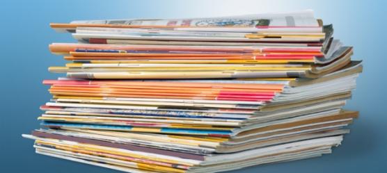 Foto: Ein Stapel Hefte