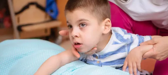 Bild Pflegekurs mit Kind mit Behinderung