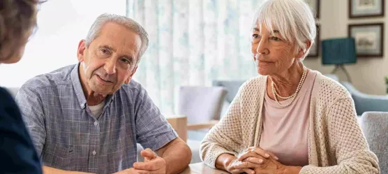 Bild einer Pflegeberatung zu Hause