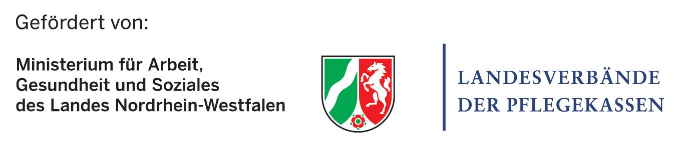 Logo Mags NRW und Landesverbände der Pflegekassen
